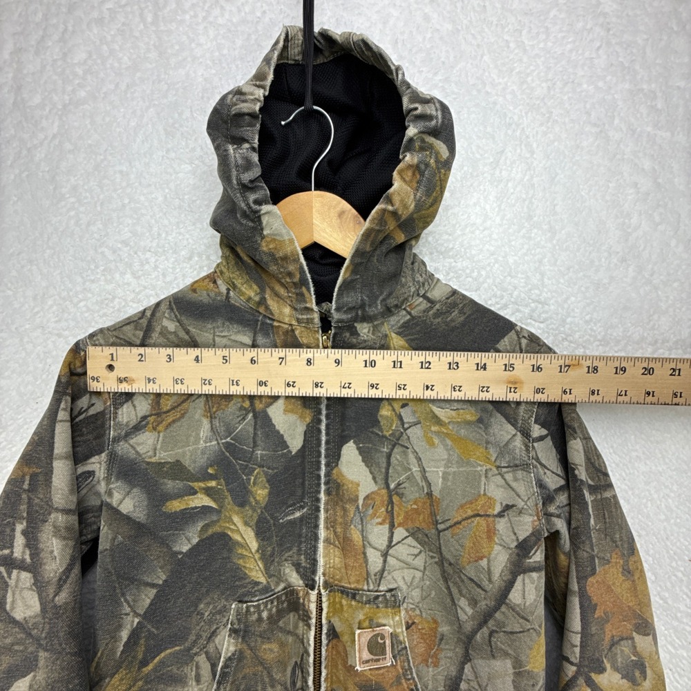 Carhartt Active Hunting Jacket Thermal Lined Youth Large‎ YYJ144 CMO Camo - Picture 8 of 12